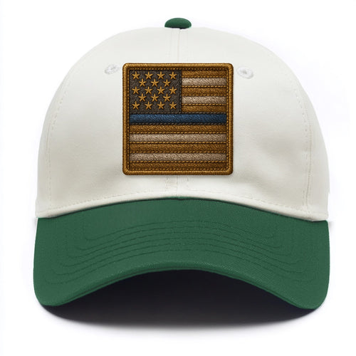 Thin Blue Line  - Two Tone Cap