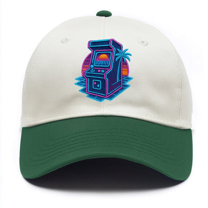 Arcade Machine - Two Tone Cap - Green