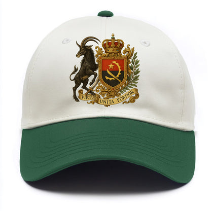 Angola Giant Sable Emblem  - Two Tone Cap - Green