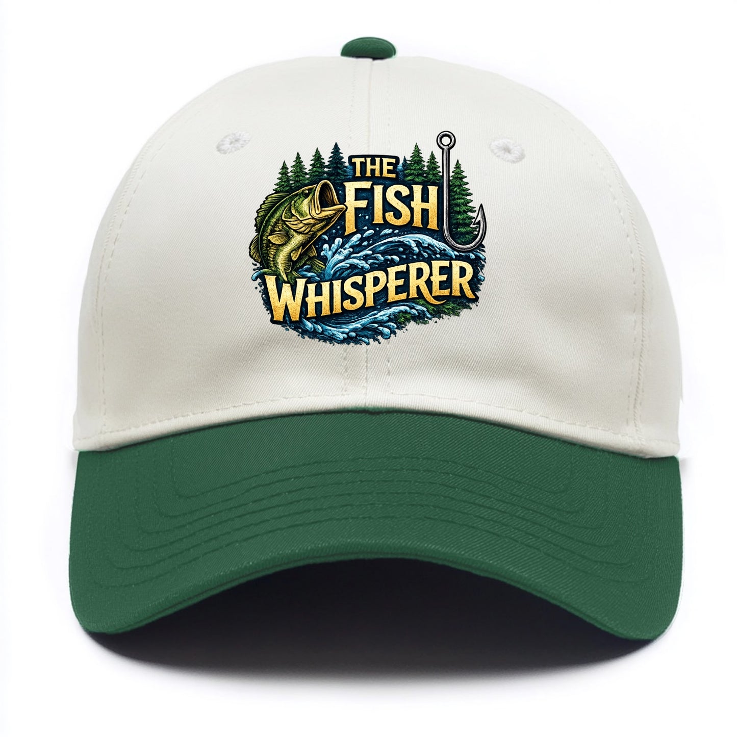 Fish Whisperer - Two Tone Cap - Green