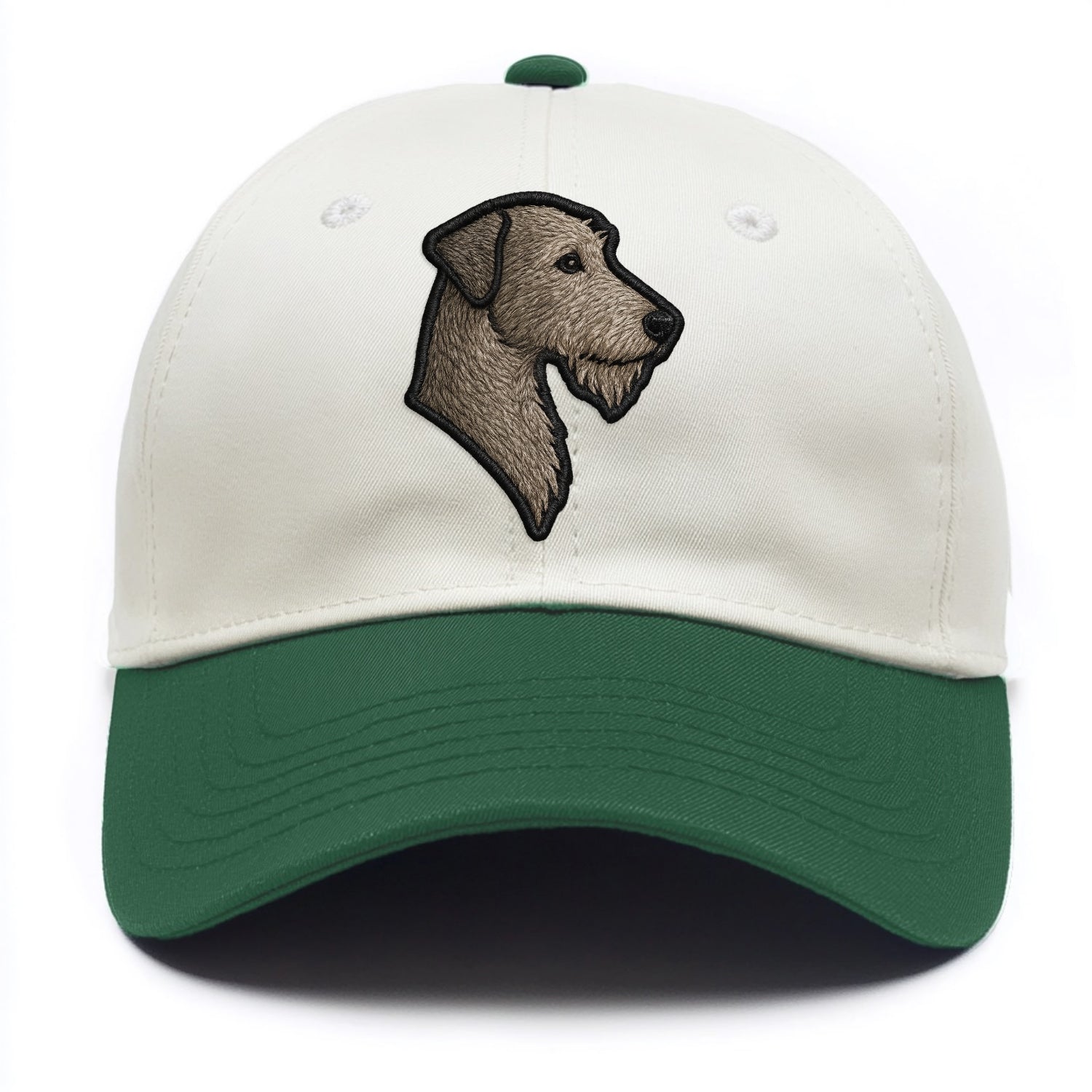 Irish Wolfhound - Modern gentle giant lo - Two Tone Cap - Green