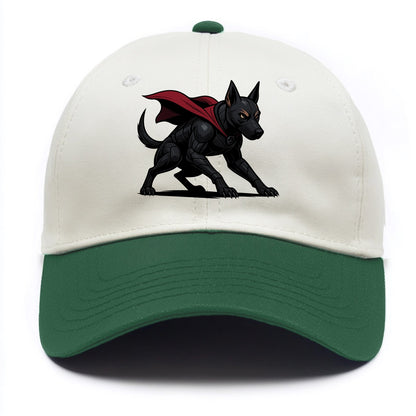 Belgian Malinois Black Panther  - Two Tone Cap - Green