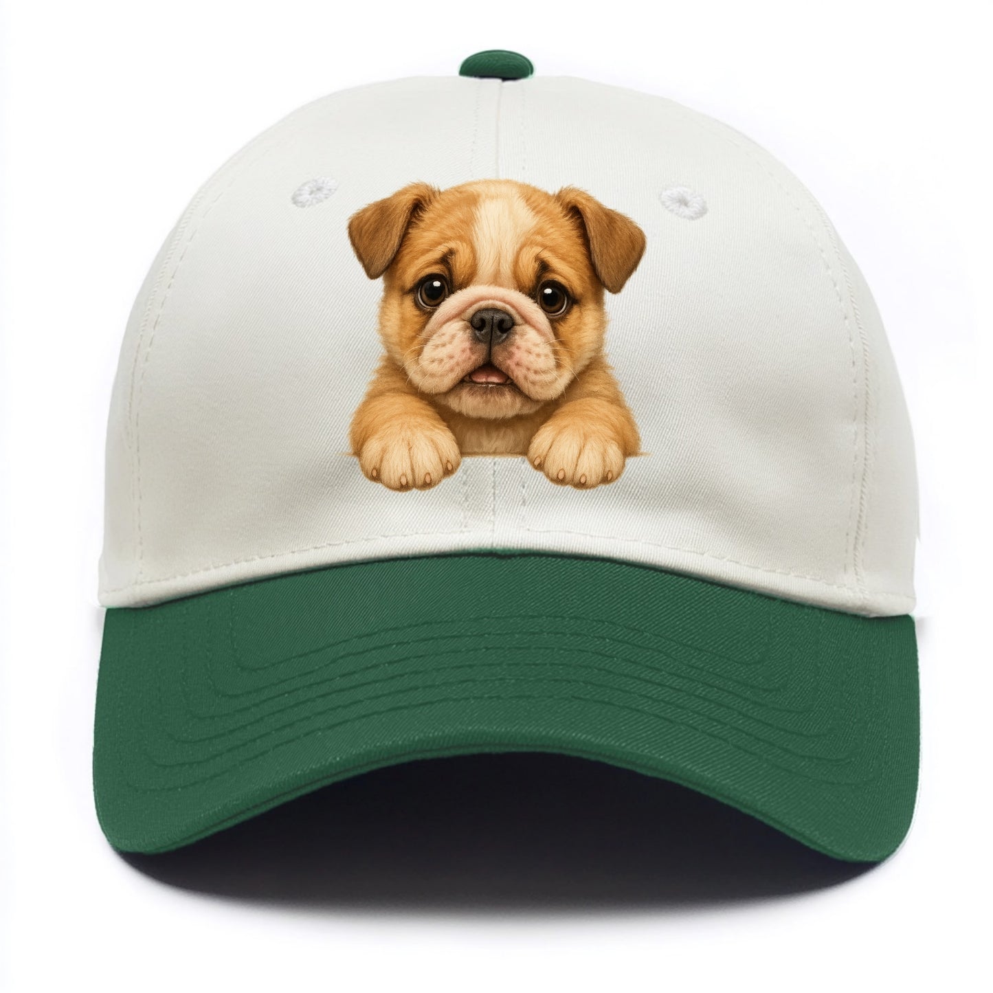 Bulldog  - Two Tone Cap - Green