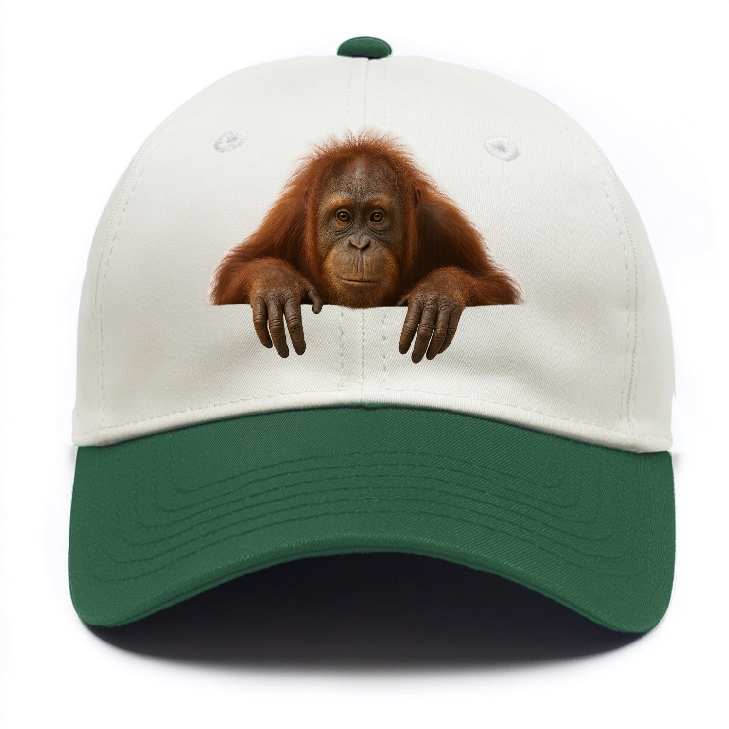 Orangutan  - Two Tone Cap - Green