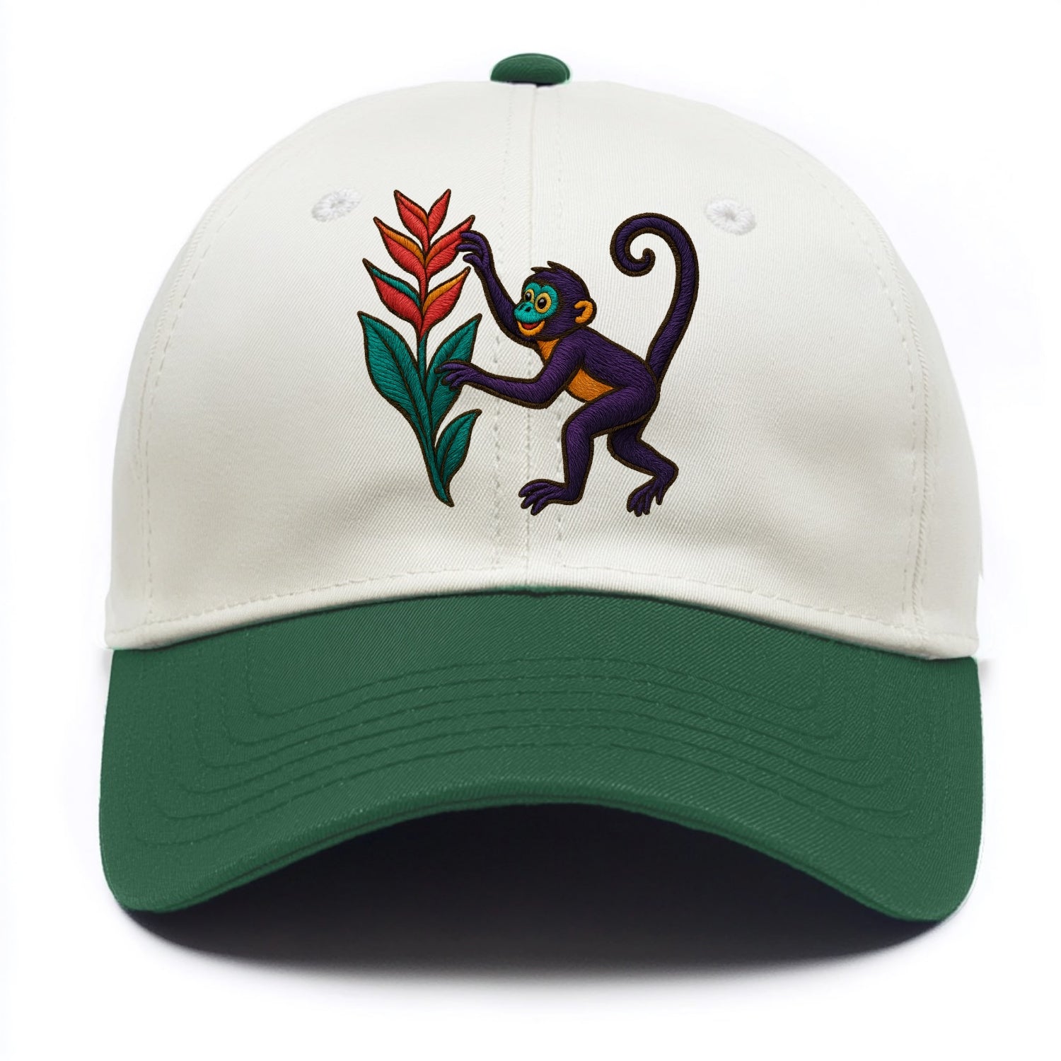 Spider Monkey - Two Tone Cap - Green