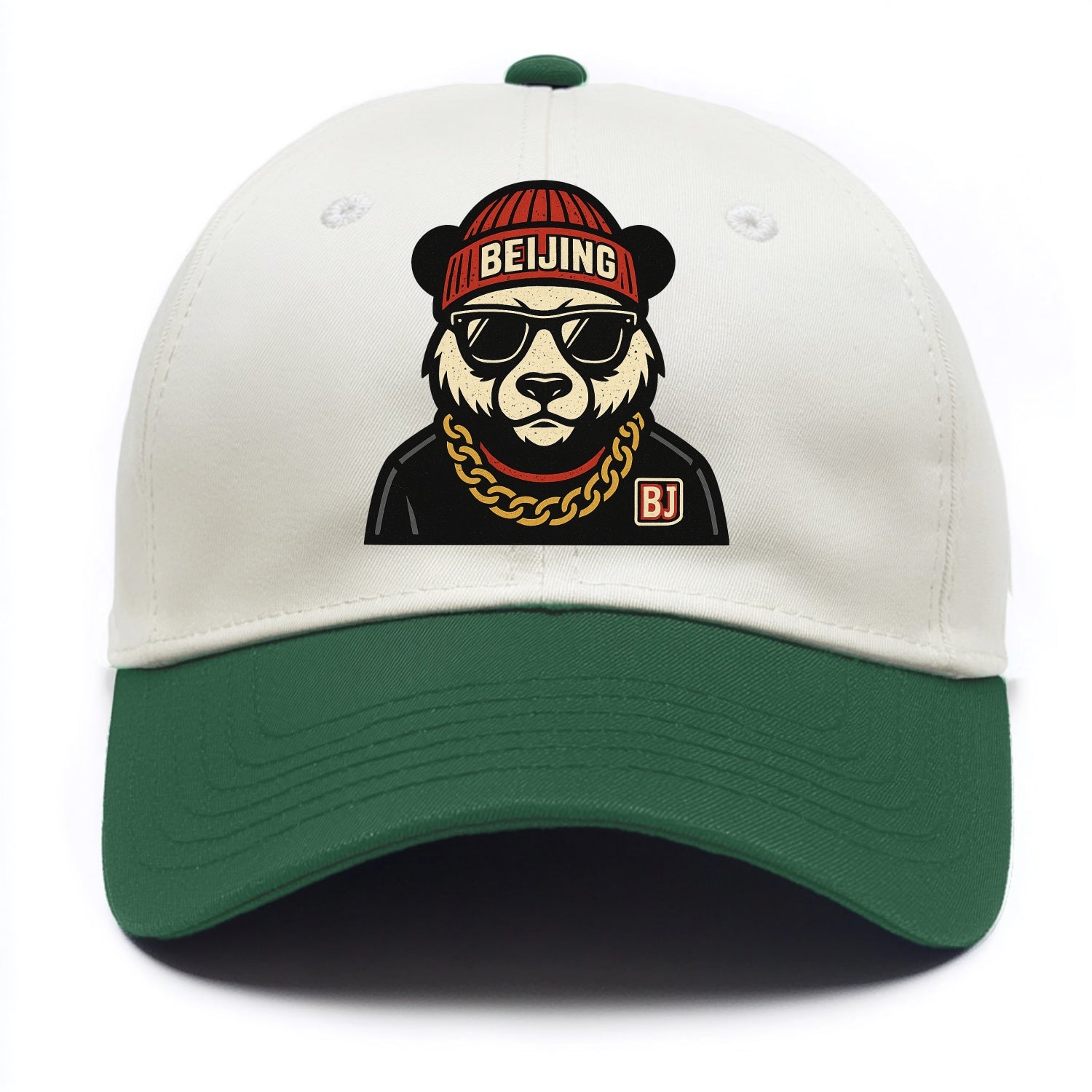 Beijing Panda - Two Tone Cap - Green