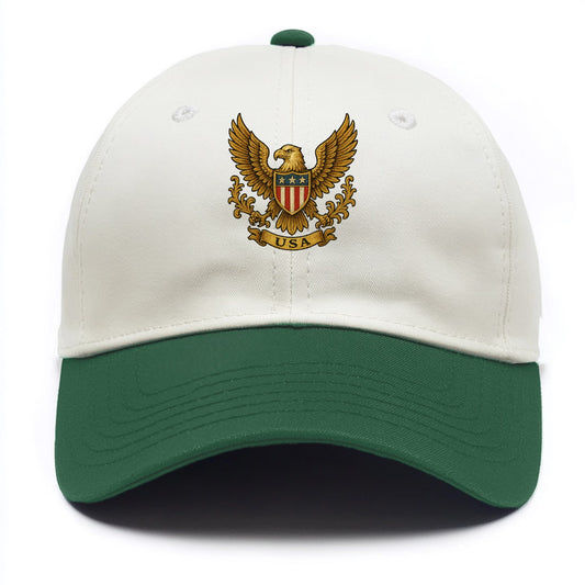 Usa Heritage Eagle 3 - Two Tone Cap - Green