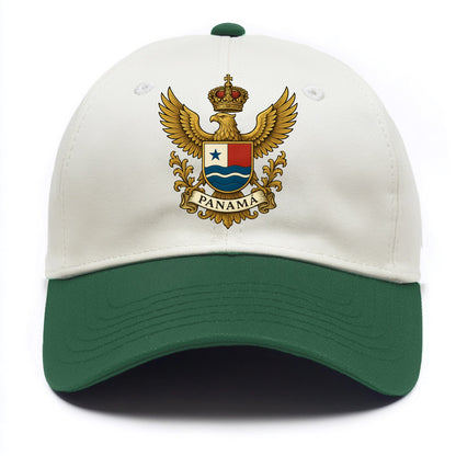 Panama Heritage Badge  - Two Tone Cap - Green