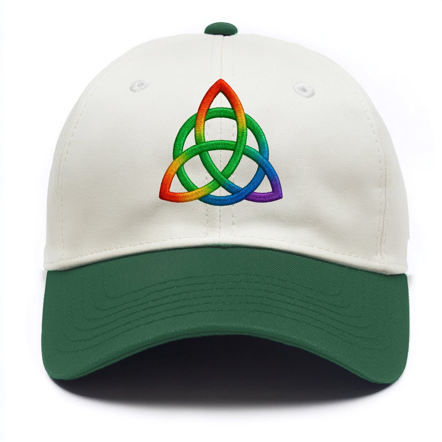 Triquetra  - Two Tone Cap - Green