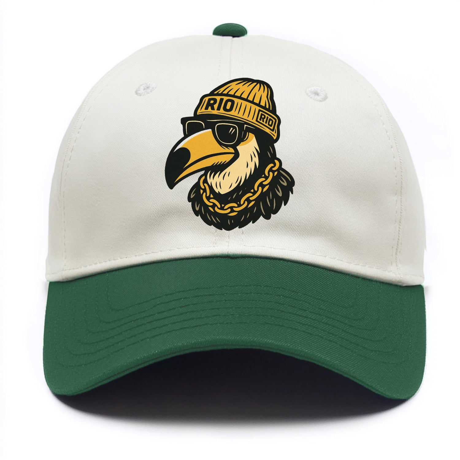 Rio Toucan - Two Tone Cap - Green