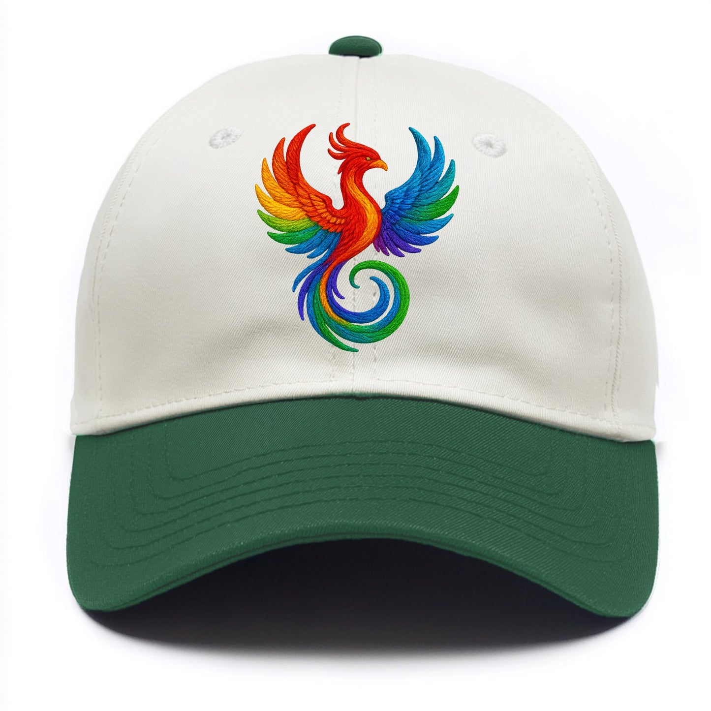 Phoenix Rising  - Two Tone Cap - Green