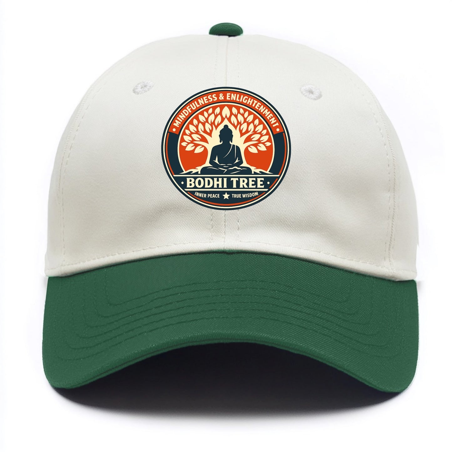 Zen Harmony Emblem - Two Tone Cap - Green