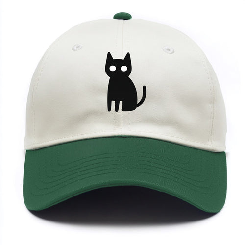 YOU MUST EMBRACE THE VOID | Black cat st - Two Tone Cap