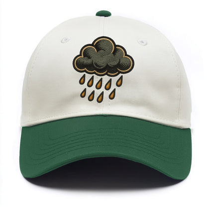 Rain Cloud  - Two Tone Cap - Green