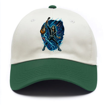 Ace Frehley Cosmic Solo - Two Tone Cap - Green
