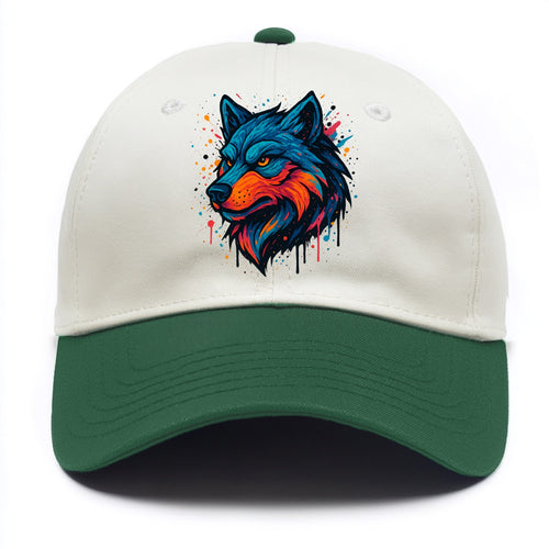 Velvet Wolf Royal  - Two Tone Cap