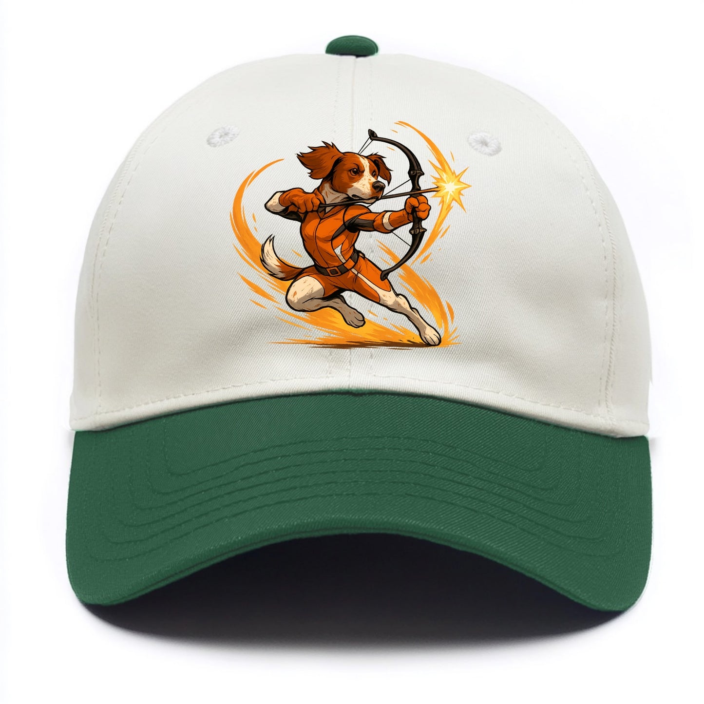 Brittany Hawkeye  - Two Tone Cap - Green