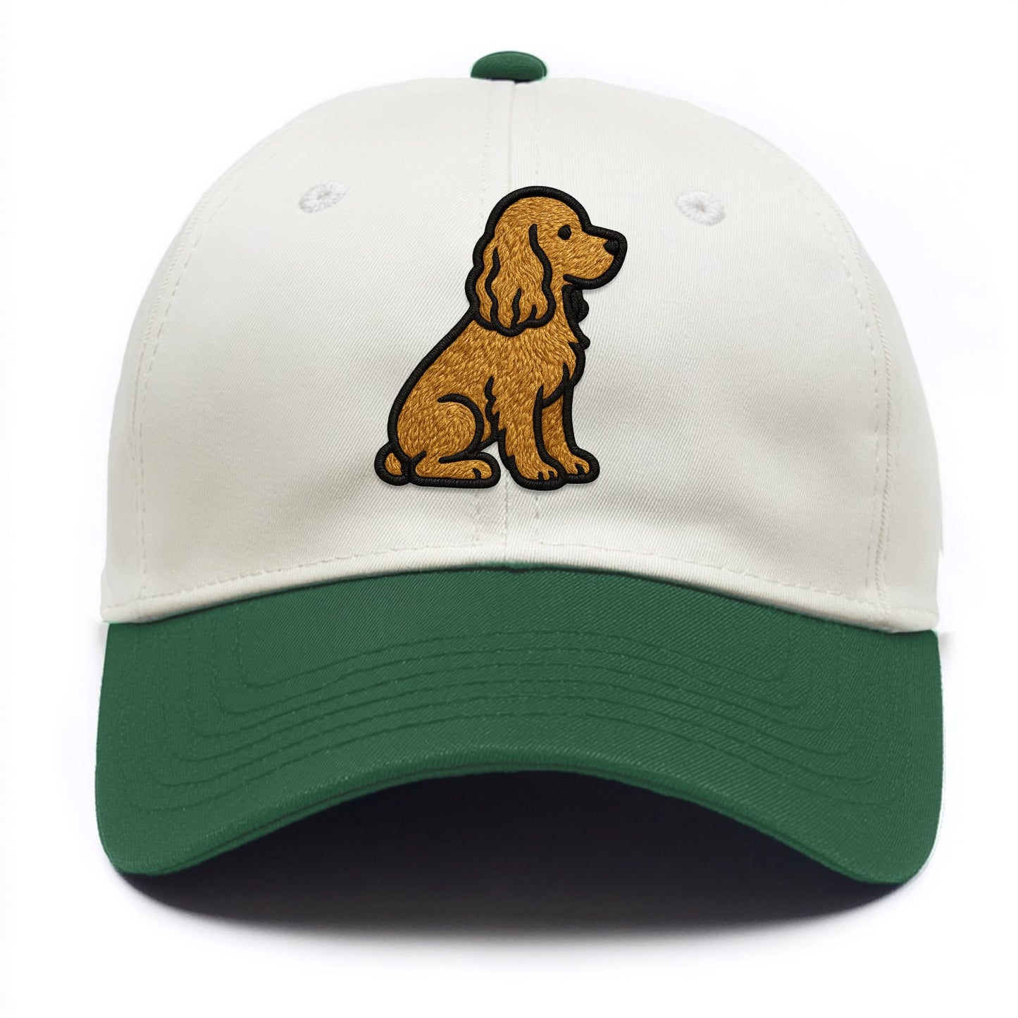 Cocker Spaniel - Contemporary spaniel de - Two Tone Cap - Green