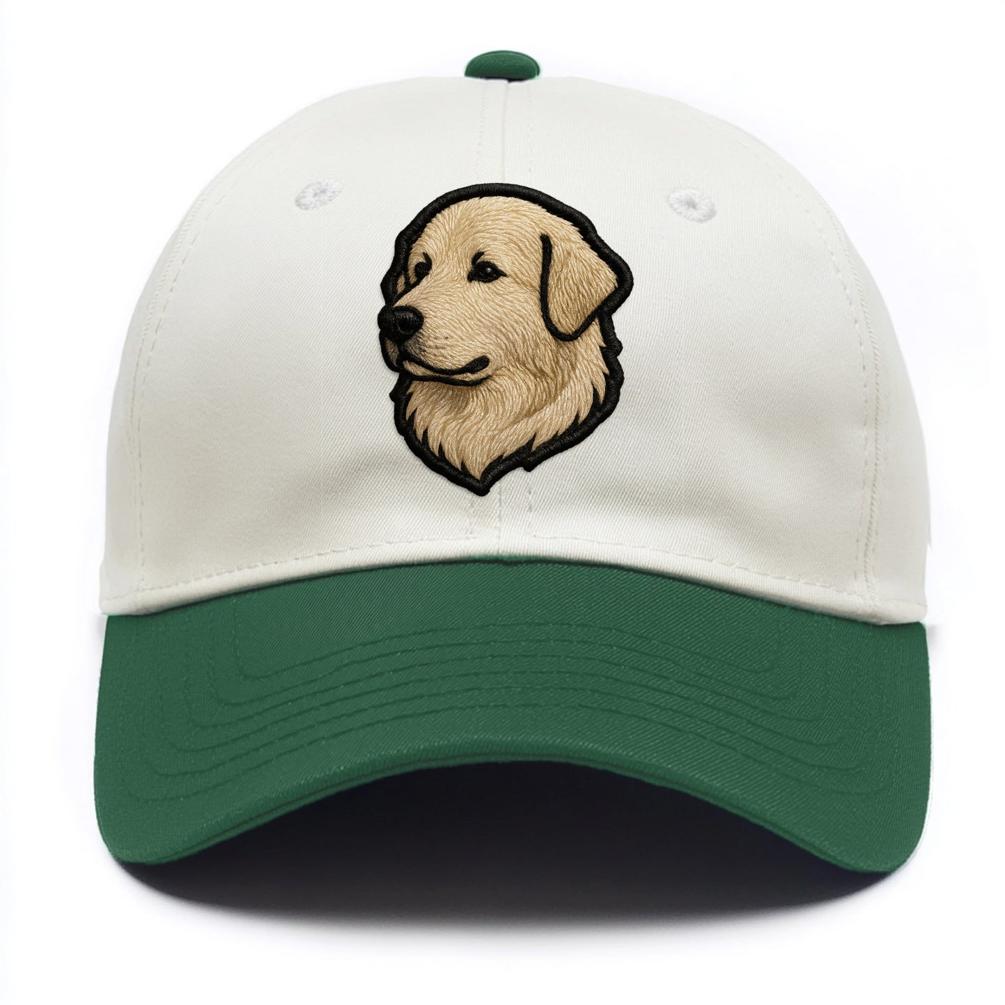 Great Pyrenees - Trendy fluffy giant des - Two Tone Cap - Green