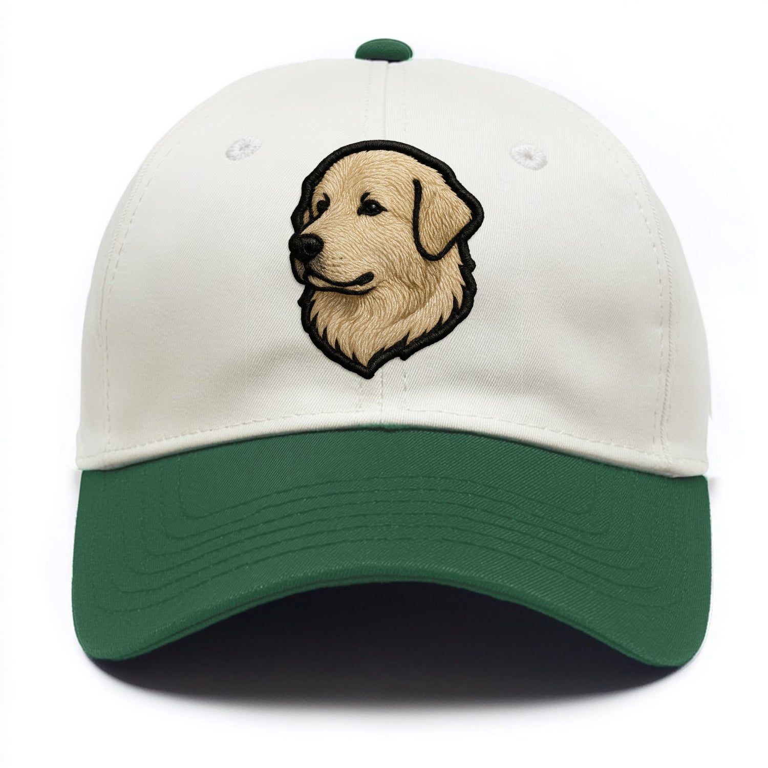 Great Pyrenees - Trendy fluffy giant des - Two Tone Cap - Green