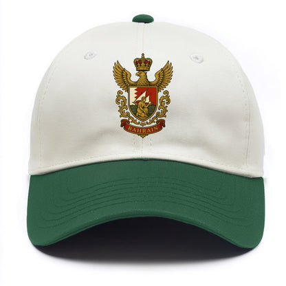Bahrain Heritage Badge  - Two Tone Cap - Green