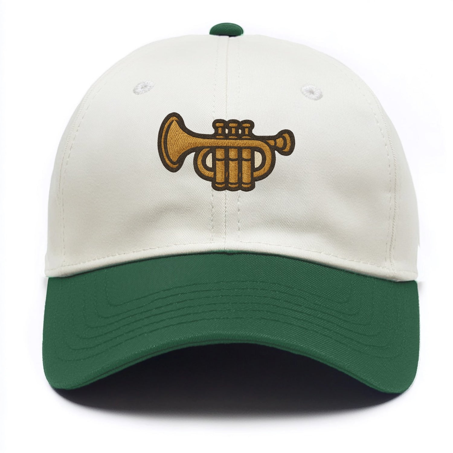 Trumpet  - Two Tone Cap - Green