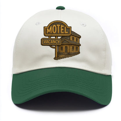 Motel Sign  - Two Tone Cap - Green