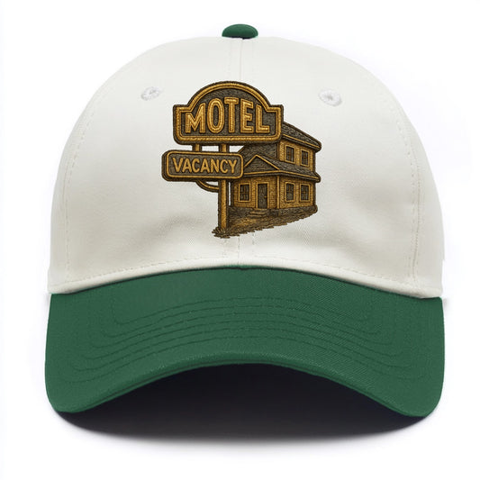 Motel Sign  - Two Tone Cap - Green