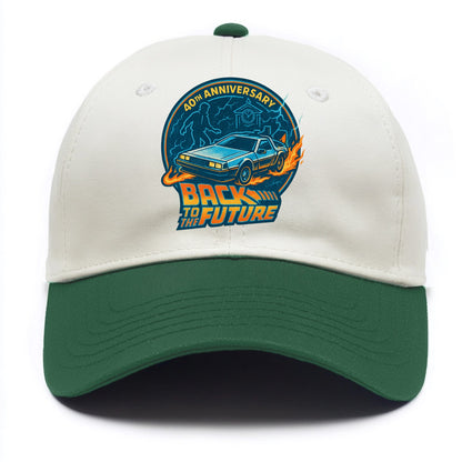 Back To The Future 40th Anniversary - Two Tone Cap - Green