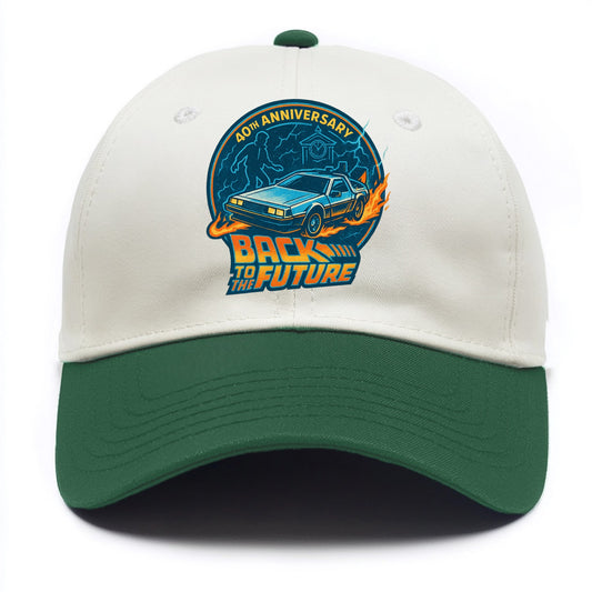 Back To The Future 40th Anniversary - Two Tone Cap - Green