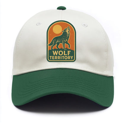 Wolf Territory Marking  - Two Tone Cap - Green