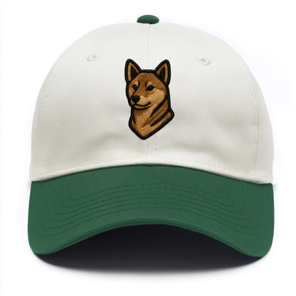 Shikoku - Trendy Japanese hunter design - Two Tone Cap - Green