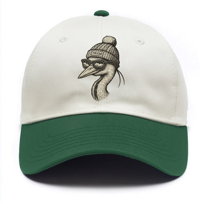 Toledo Great Blue Heron wearing Toledo b - Two Tone Cap - Green