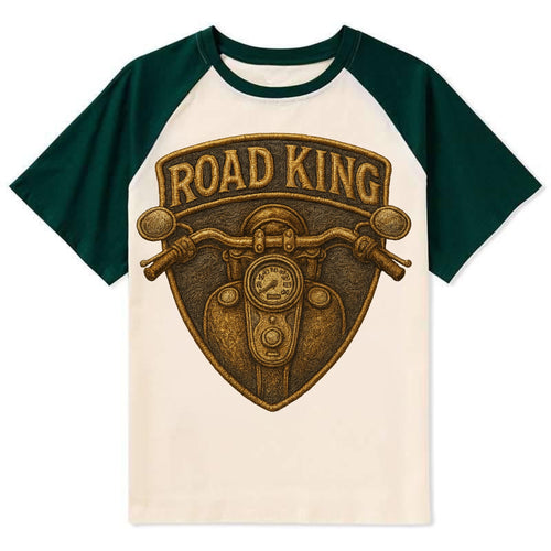 Road King  - Contrast Raglan T-shirt