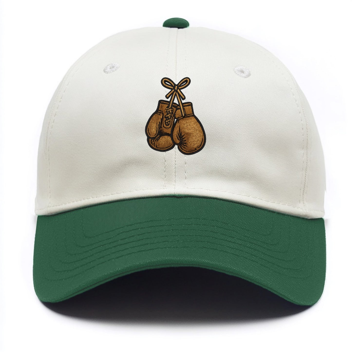 Boxing Gloves  - Two Tone Cap - Green