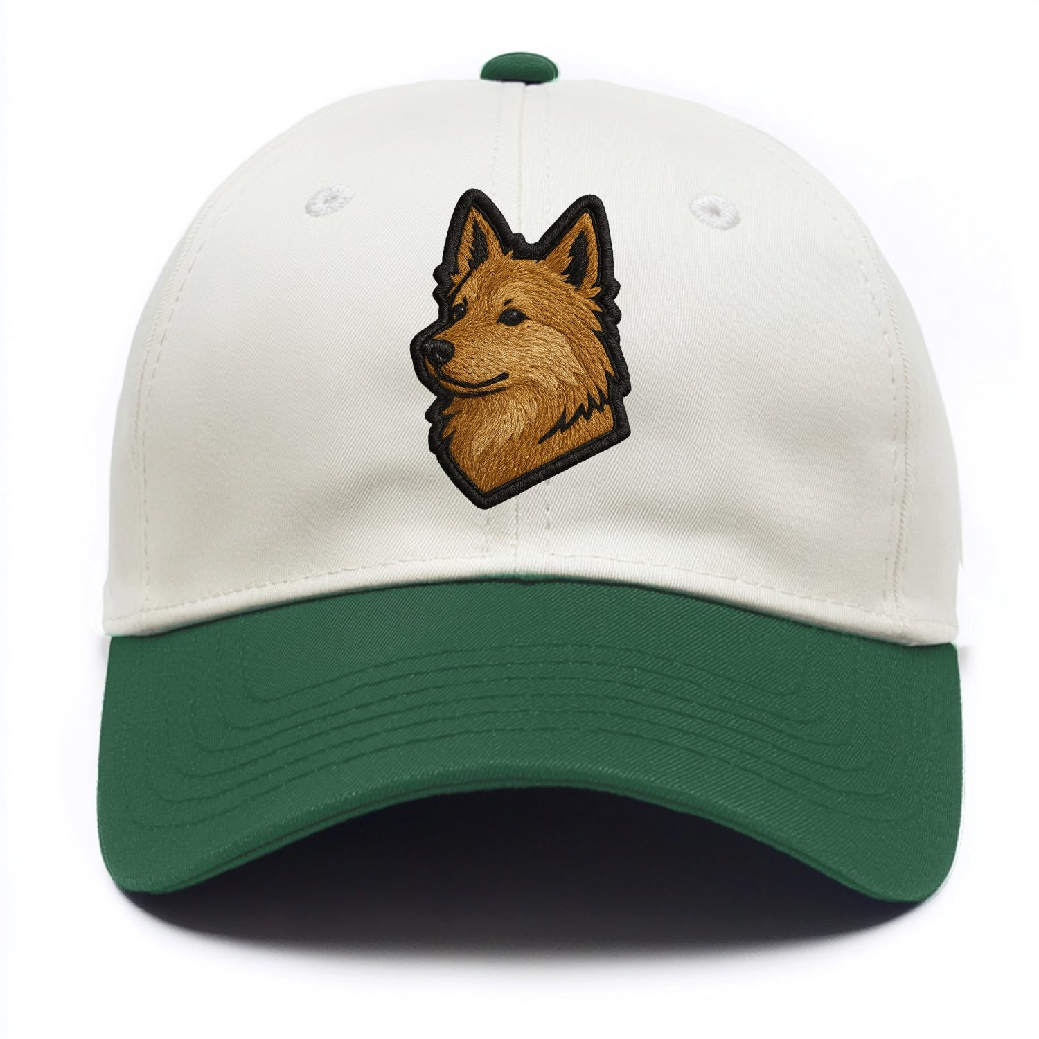 Icelandic Sheepdog - Trendy Iceland spit - Two Tone Cap - Green