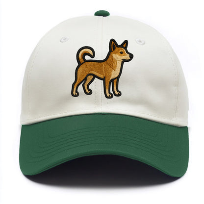 Norwegian Lundehund - Modern puffin hunt - Two Tone Cap - Green