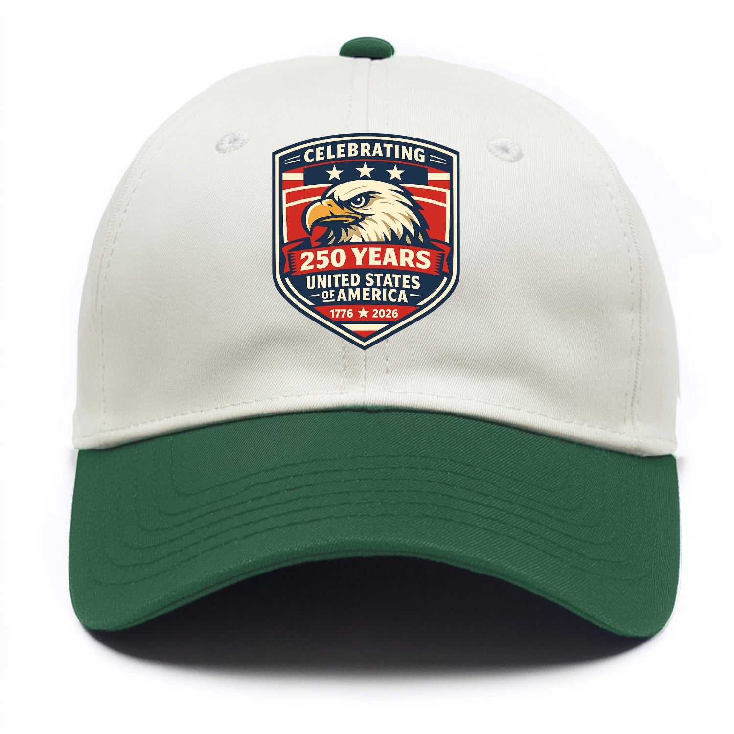 Heritage Eagle Emblem - Two Tone Cap - Green