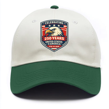 Heritage Eagle Emblem - Two Tone Cap - Green