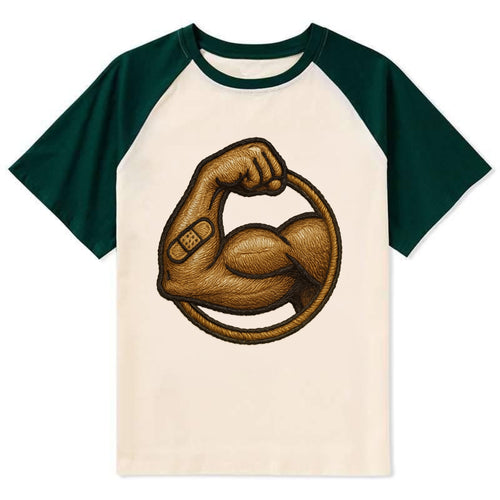 Sore Today Strong Tomorrow  - Contrast Raglan T-shirt