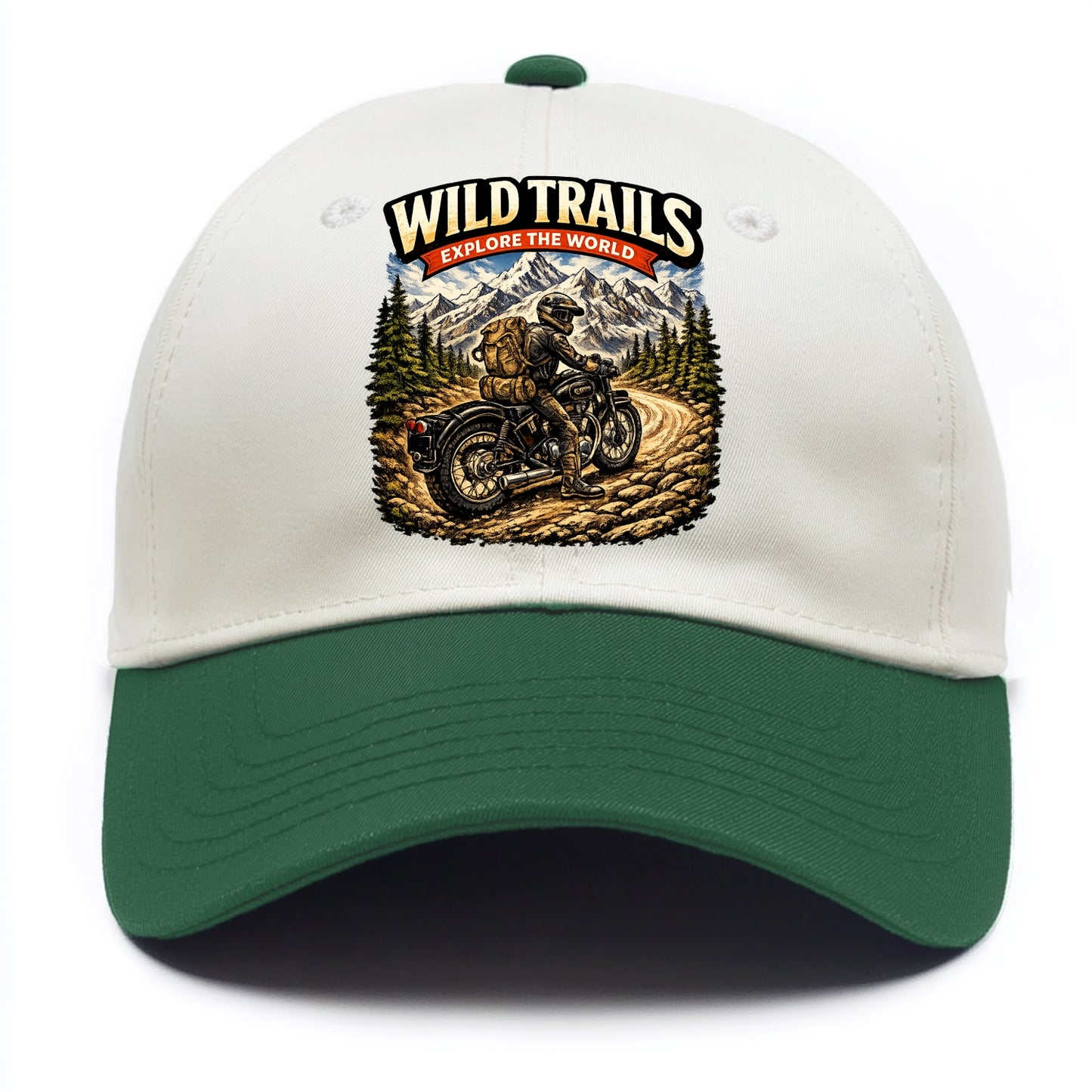 Wild Trails Explorer - Two Tone Cap - Green