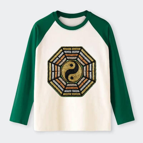 Bagua - Raglan Long Sleeve T-Shirt