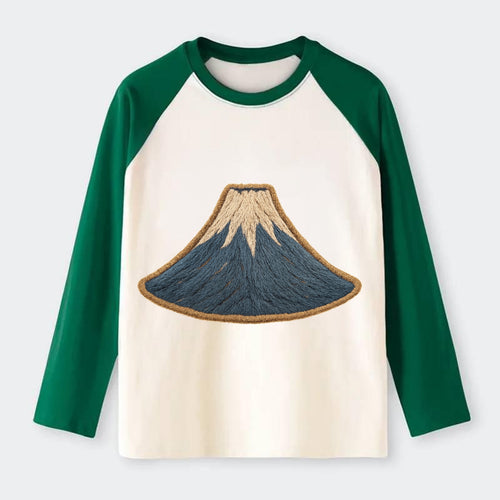 Sacred Mountain  - Raglan Long Sleeve T-Shirt