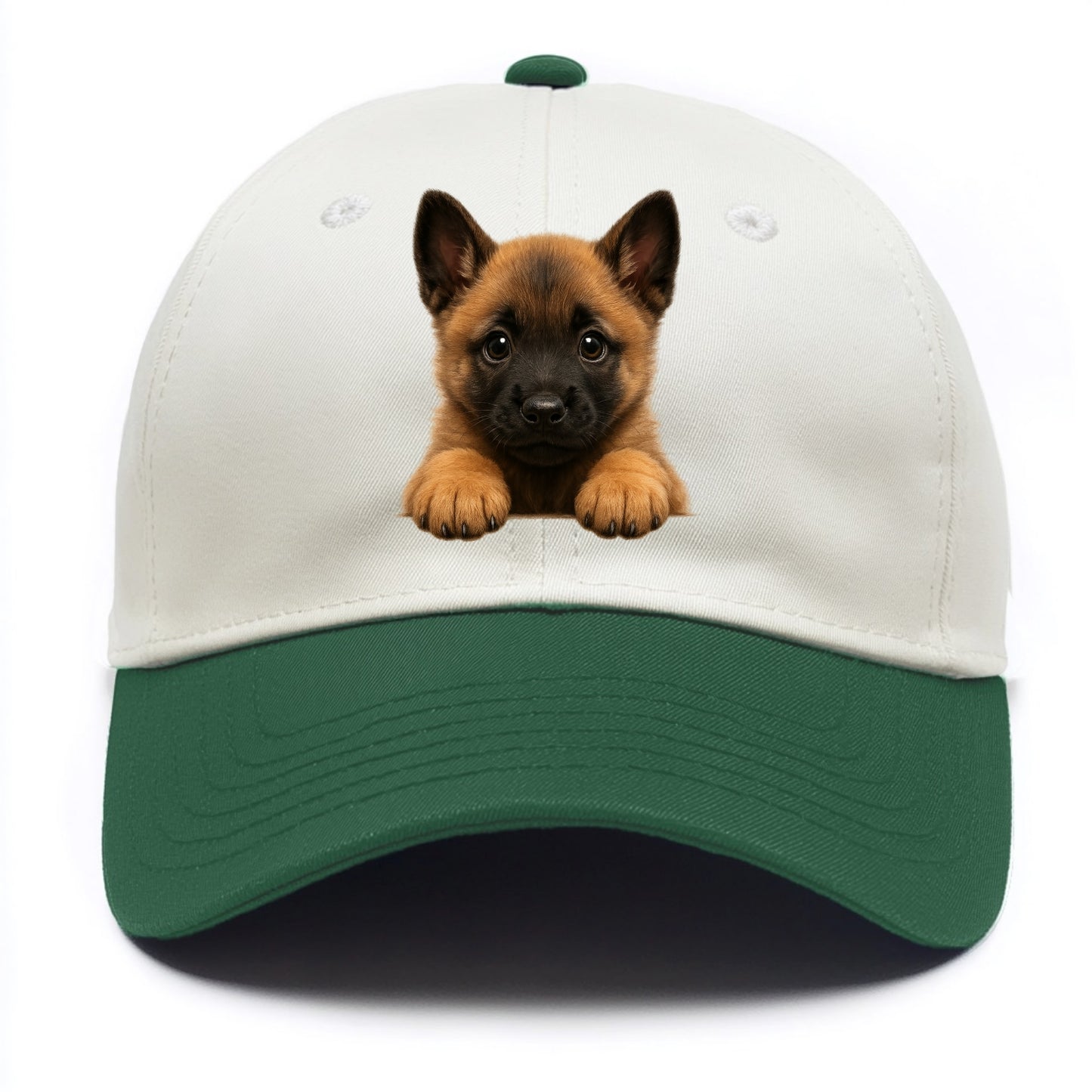 Belgian Malinois  - Two Tone Cap - Green