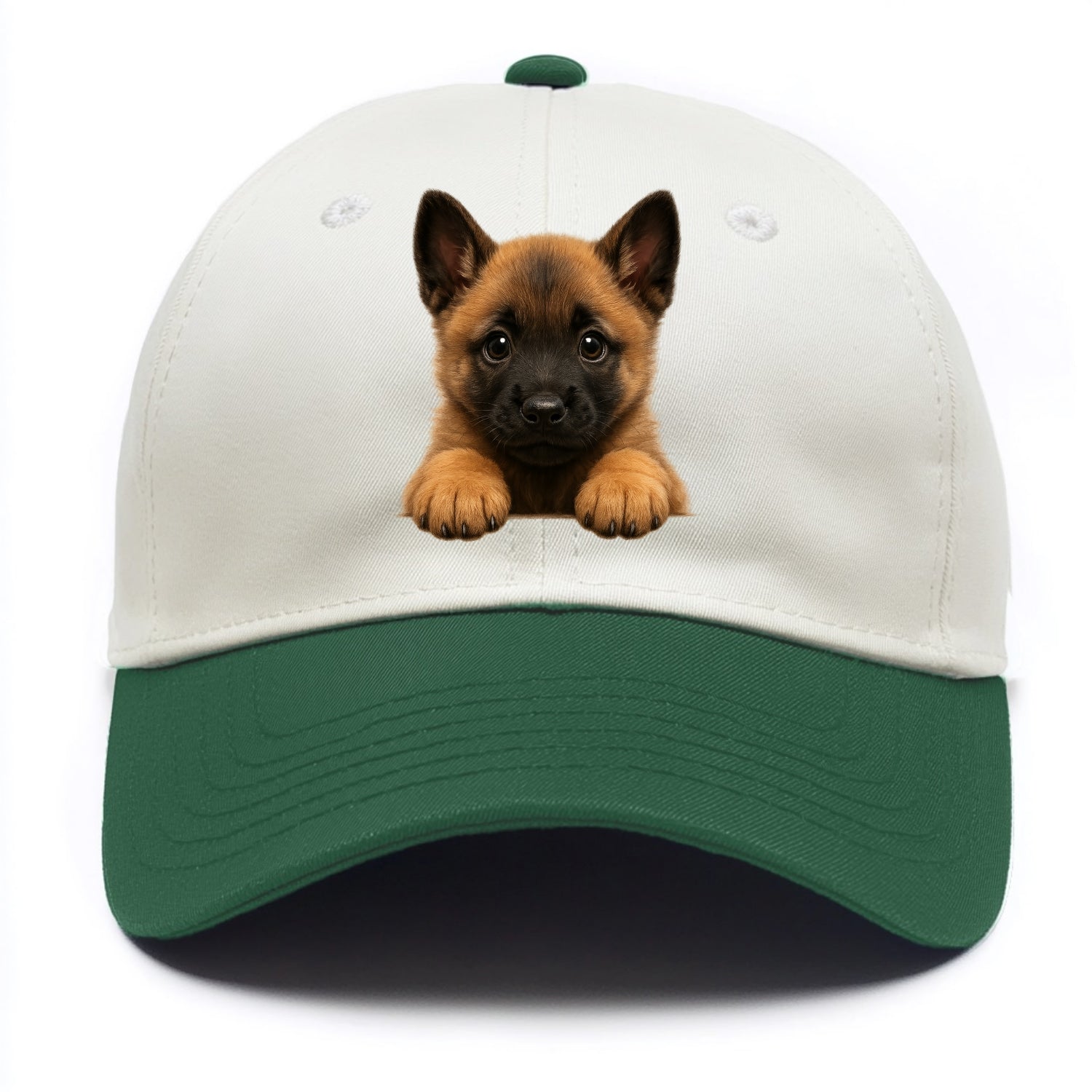 Belgian Malinois  - Two Tone Cap - Green