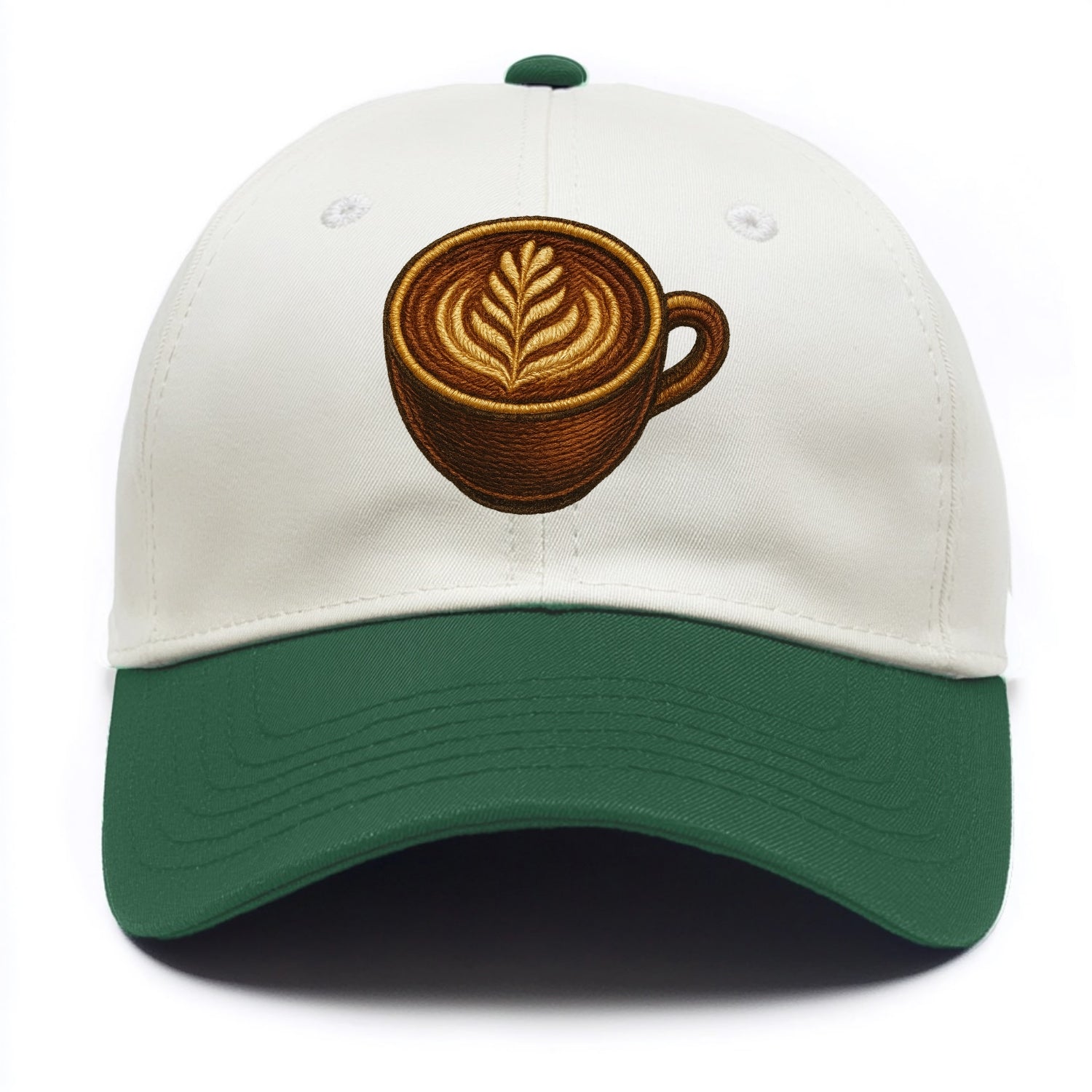 Latte Art  - Two Tone Cap - Green