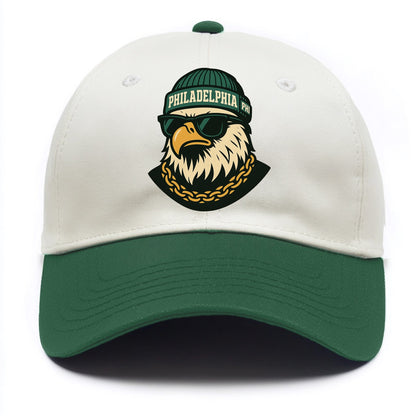 "eagle" "philadelphia" "phi" "green" "us East" - Two Tone Cap - Green