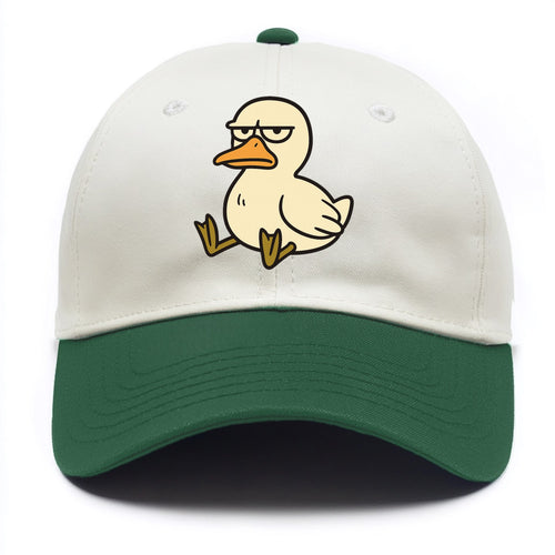The Duck Judging Silently - Two Tone Cap