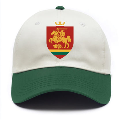Lithuania Royal Logo  - Two Tone Cap - Green