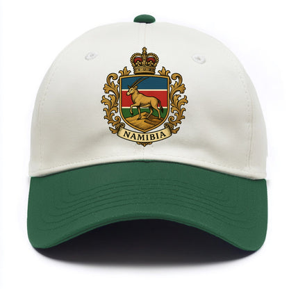 Namibia Heritage Badge  - Two Tone Cap - Green